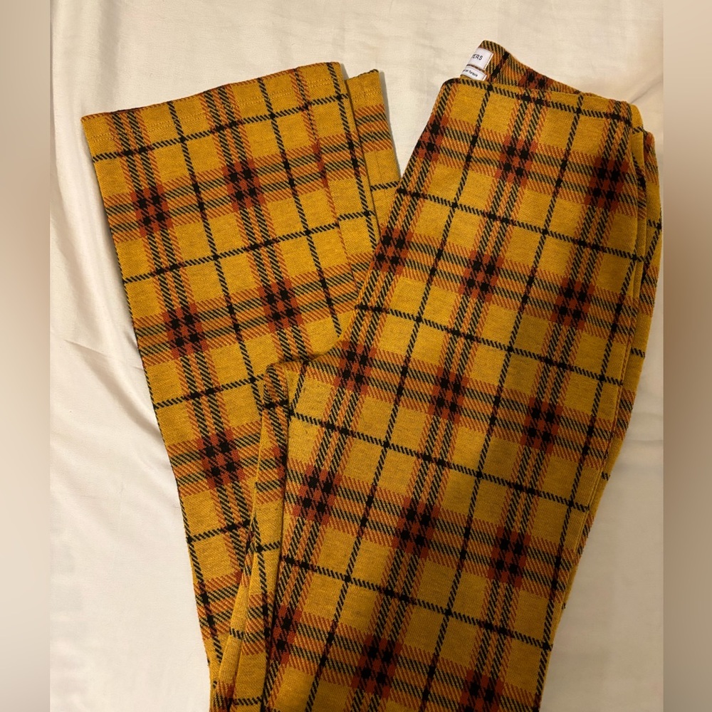 Closet Cleaning! Plaid flare pants!